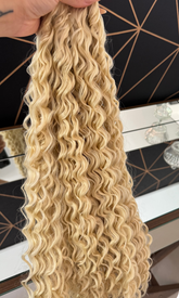 Cabelo Cacheado Bio Vegetal Loiro Claro